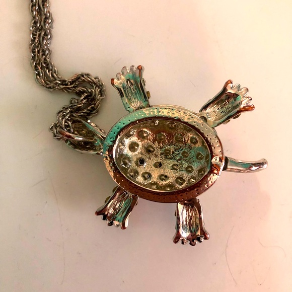 Fresh water  turtle necklace - Picture 4 of 4